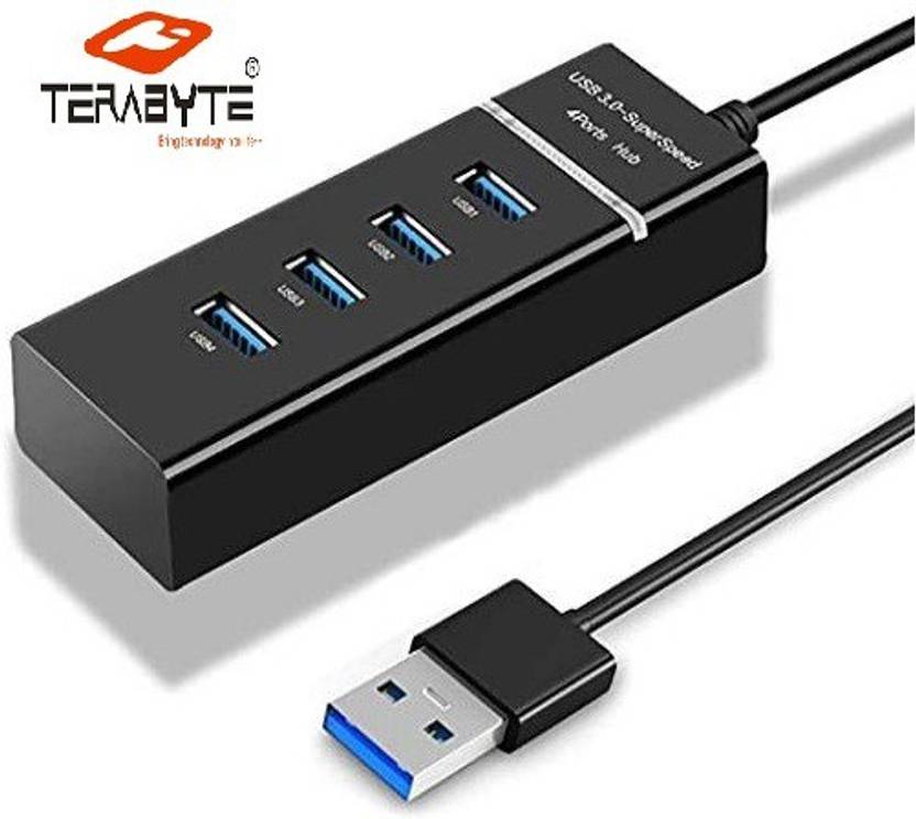 TERABYTE USB HUB 3.0 4 Port USB Hub 3.0 Adapter Cable with 5Gbps Speed