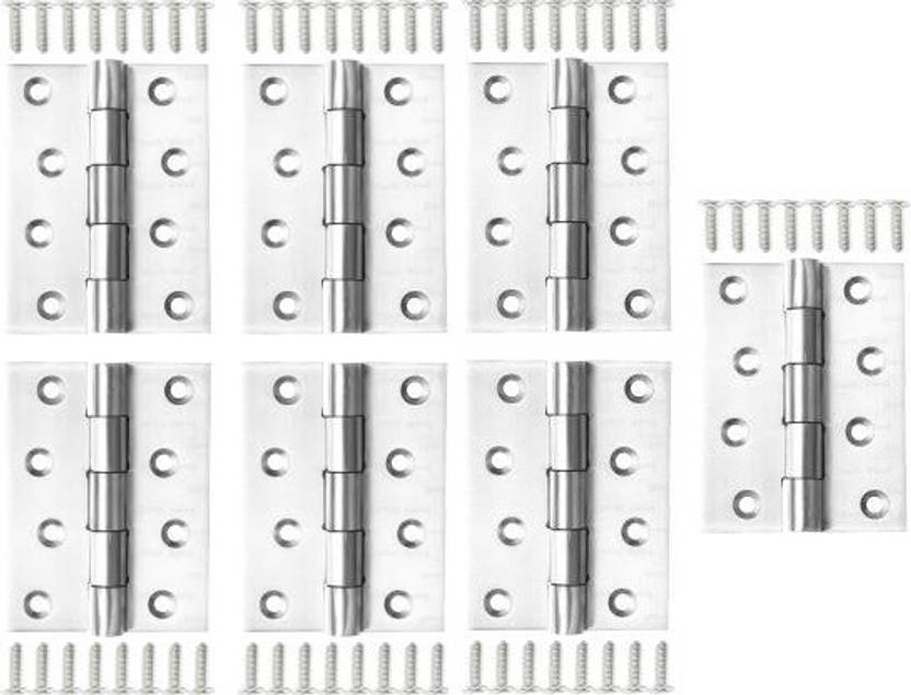 vibhajay Hinges (kabja) 4/14 inch 7 Pics With Screw Butterfly Hinge