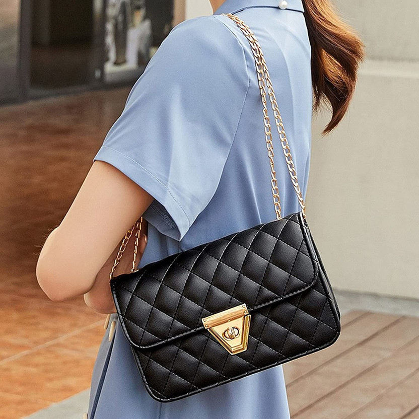 Fargo Black Sling Bag Women's