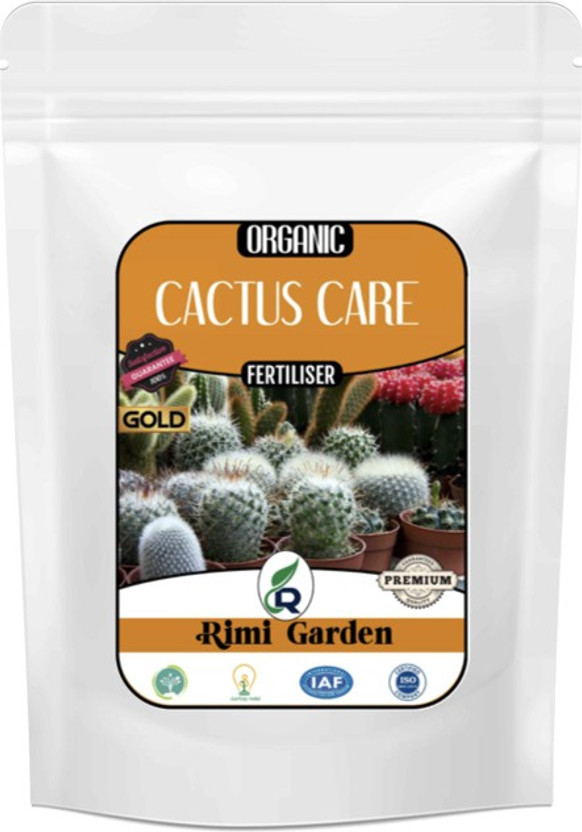 Rimi Garden Cactus Care, Essential Organic Fertilizer for Cactus Plant Growth with ++ Charged Growth Microbes Fertilizer(5 kg, Powder)