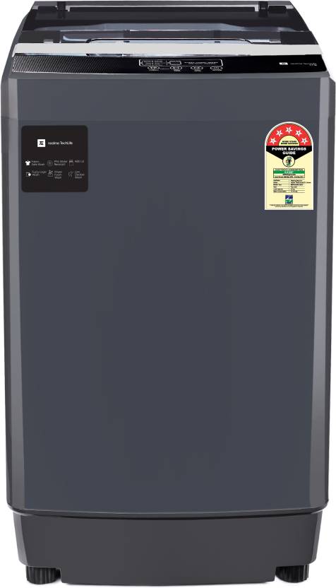 realme TechLife 6.5 kg 5 Star Rating Fabric Safe Wash Fully Automatic Top Load Grey  (RMFA65A5G)