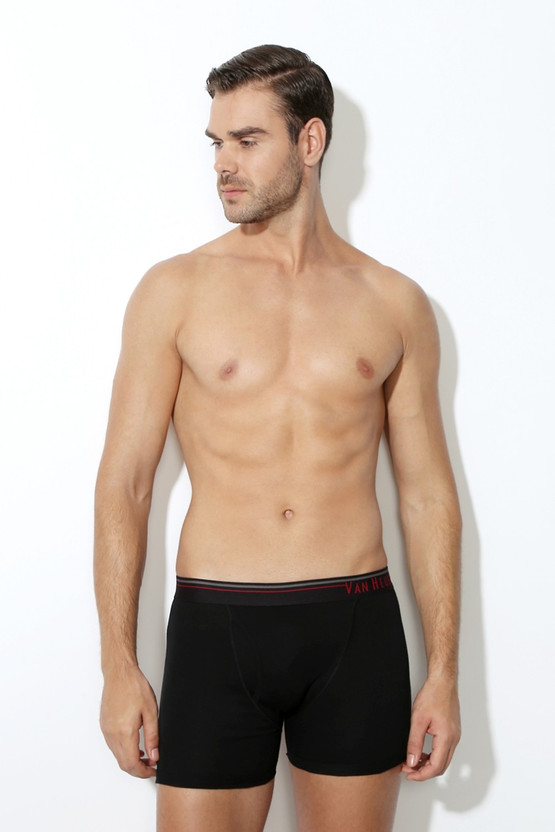 VAN VAN HEUSEN Men Men Multicolour Pack of 2 Solid Antibacterial Colour Fresh Boxer Briefs Brief - Flipkart Deal