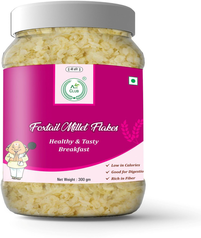 AGRI CLUB Foxtail Millet Flakes 300g Box(300 g)