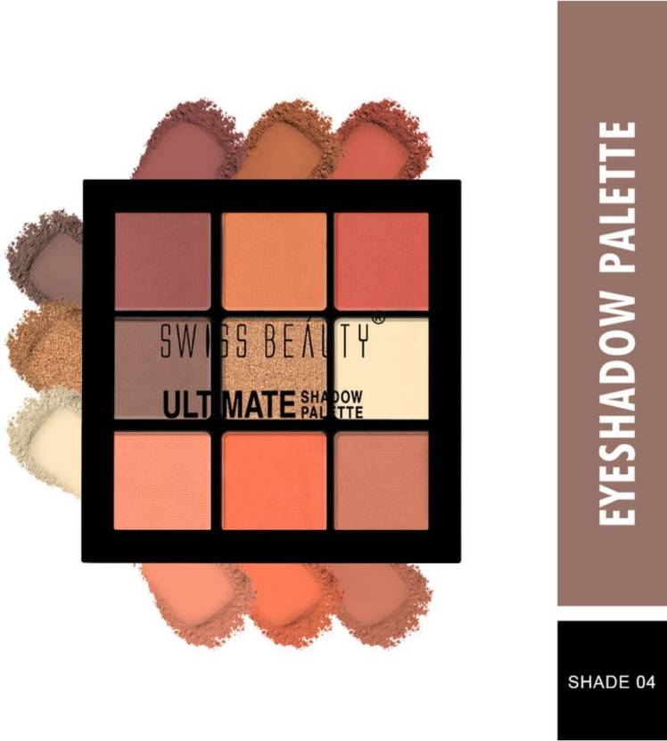 SWISS BEAUTY ULTIMATE EYESHADOW PALETTE 04 9 g Price in India Buy