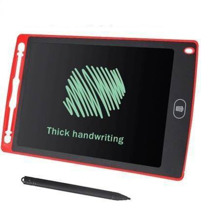 Style Tech Electronic Drawing Board LCD Writing Tablet | Cool Learning & Education LCD Writing Pad for Kids, Baby Boy & Girl (Red, Black)(Multicolor)