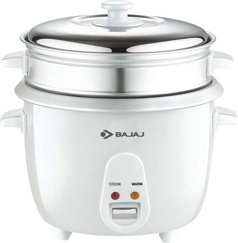 BAJAJ Majesty New RCX7 Electric Rice Cooker with Steaming Feature Price