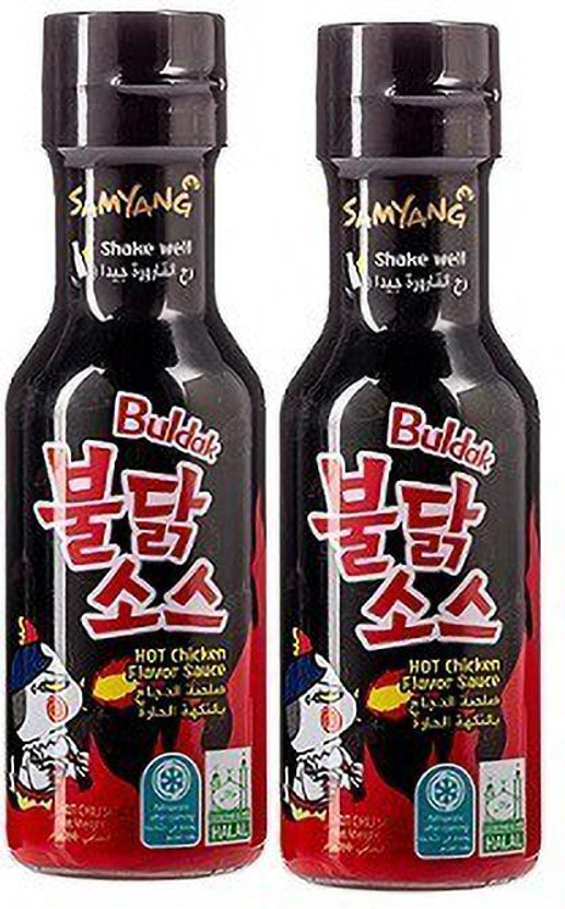 Samyang Hot Chicken Flavor Sauce -200gm (Pack of 2) (Imported) Sauce(2 x 200 ml)