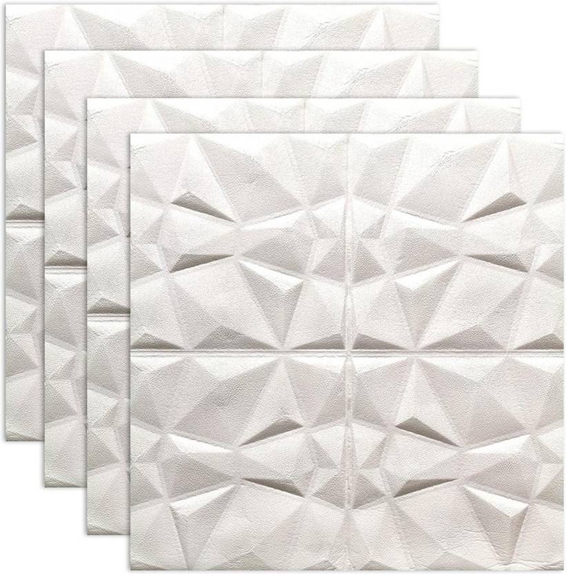 Wembley 3D Tiles Pyramid Design Foam Panels for Living Room Bedroom