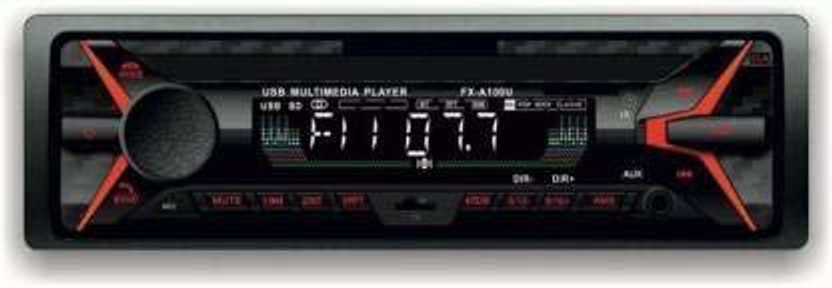 JBRIDERZ FX- A100U car Music System Car Stereo (Single Din) Universal Car Stereo(Single Din)