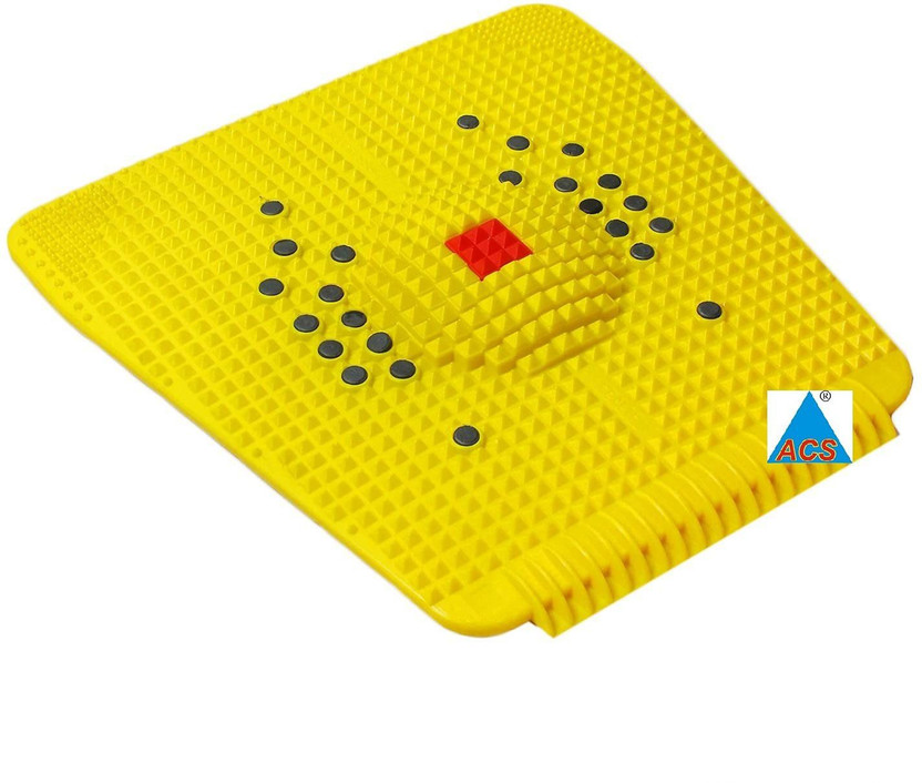 Acs Acs 203 ACS Acupressure Magnetic Foot Mat for Stress and Pain Relief - Multicolor(QUANTITY-2) Massager(Yellow) - Flipkart Deal