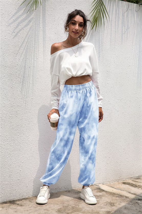 Urbanic Regular Fit Women Blue Trousers 