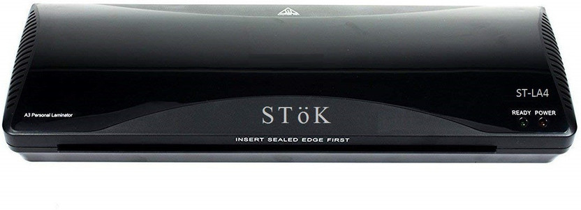 Stok Fully Automatic / A4 Laminator with Jam Release Button | Supports Hot & Cold Lamination 12 inch Lamination Machine 12 inch Lamination Machine