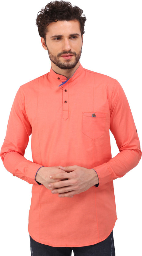 Buy Orange Bombay Casual Jeans Men 