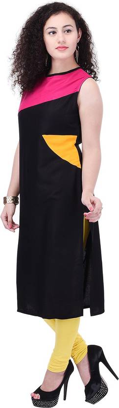 Ayan Solid Women's Straight Kurta