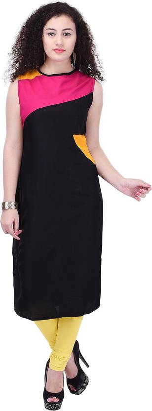 Ayan Solid Women's Straight Kurta