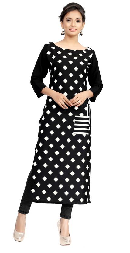 Ziyaa Printed Women's Straight Kurta