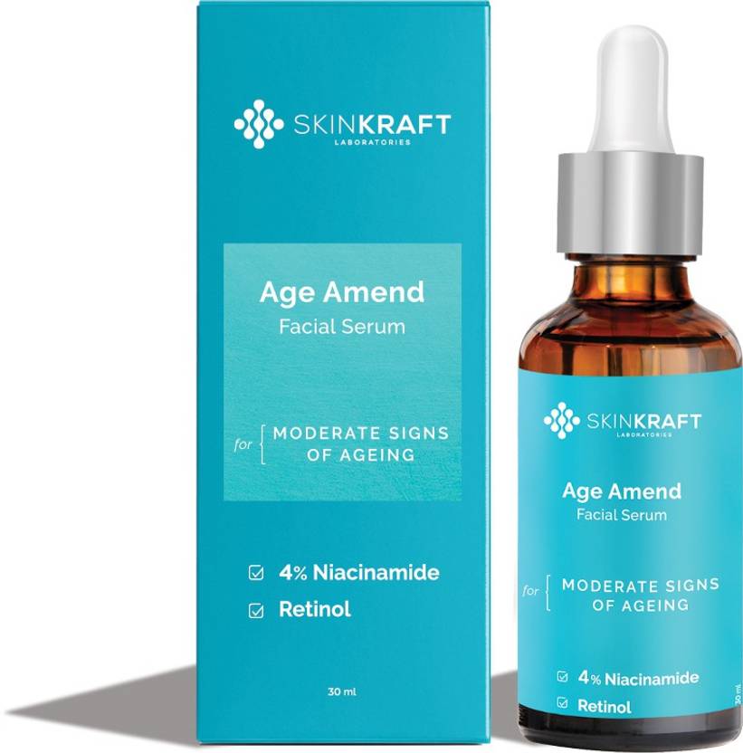 Skinkraft Age Amend Facial Serum For All Skin Types Rich in