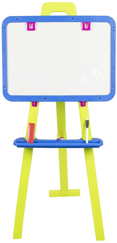 ITOYS ITOYS Easel White Black Board for Kids with Stand to Write Magnetic Board for Kids Learning 8 in 1 Multipurpose for Drawing Writing Painting(White) - Flipkart Deal