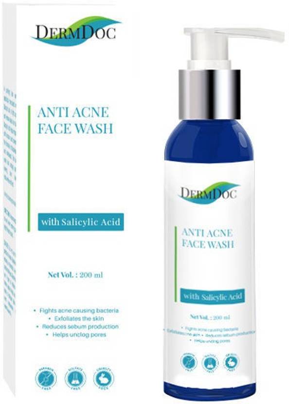 DermDoc Salicylic Acid Anti Acne For Acne, Blackheads & Oil Control