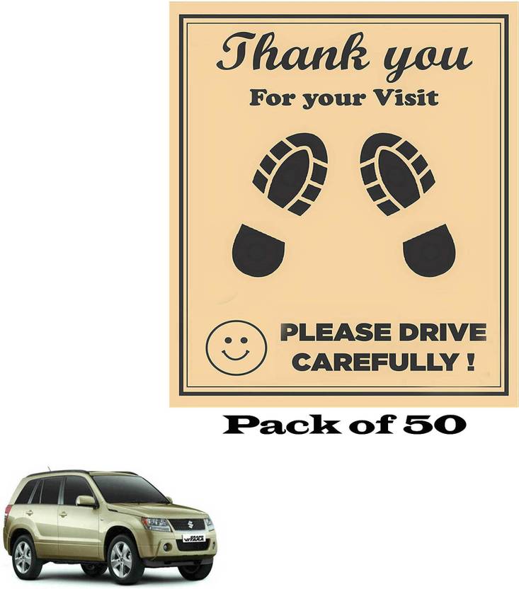 AutoKraftZ Paper Disposable Paper Mat For Maruti Suzuki Grand Vitara