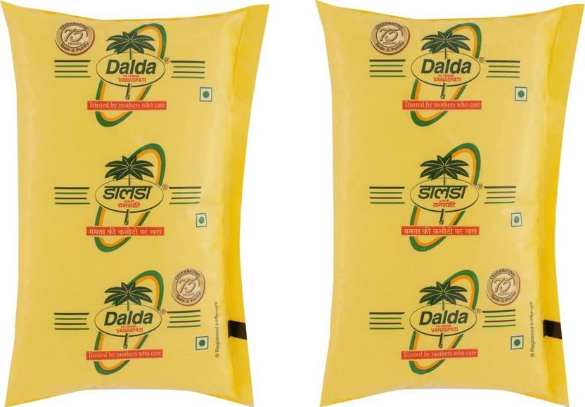 Dalda VANASPATI GHEE 1000 ML PACK OF 2 Vanaspati Pouch Price in India