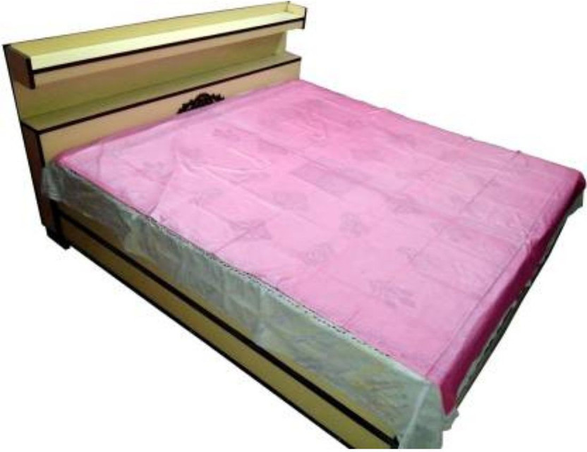STYLZI PVC (Polyvinyl Chloride) Baby Bed Protecting Mat Baby Bed Protecting Mat Bedsheet Polyvinyl Chloride(Plastic, Pink)