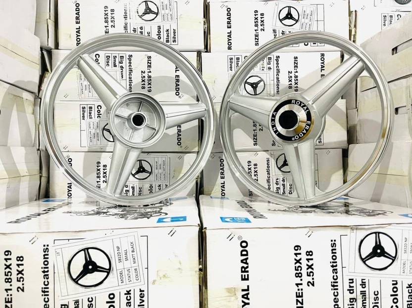 ROYAL ERADO 3 Spokes NEW STAR Diamond Mercedes silver Alloy Wheel Set