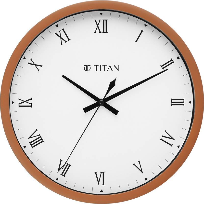 Titan Analog 30 cm X 30 cm Wall Clock Price in India Buy Titan Analog