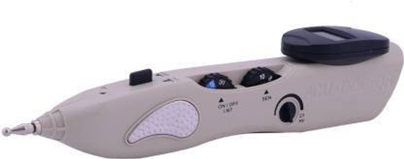 vihan marketing Electro Acupuncture Acupressure Health Care & relaxation electro acupuncture tens digital therapy device acupuncture pen Massager Massager(White)