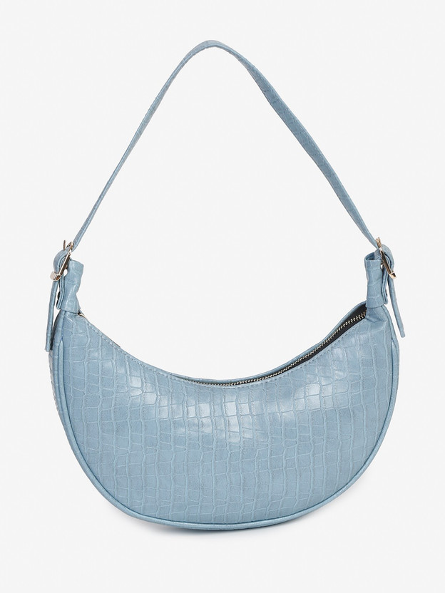 Blue croc bag Clearance