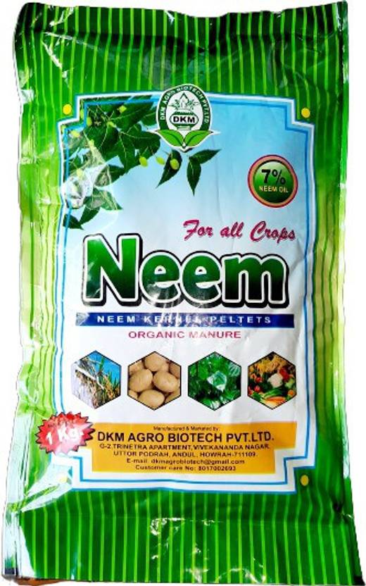 DKM Organic Fertilizer Neem Cake Powder for Plants Neem Khali Pure