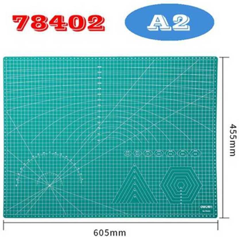 Deli A2 Self Healing Cutting Mat, Art Shape Cutting Mat with