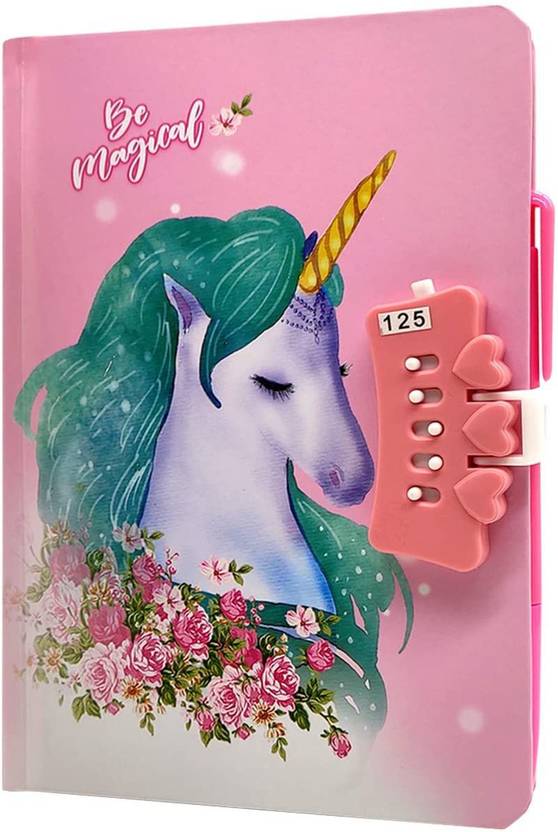 HornFlow Unicorn A5 Diary Unruled 140 Pages Price in India Buy