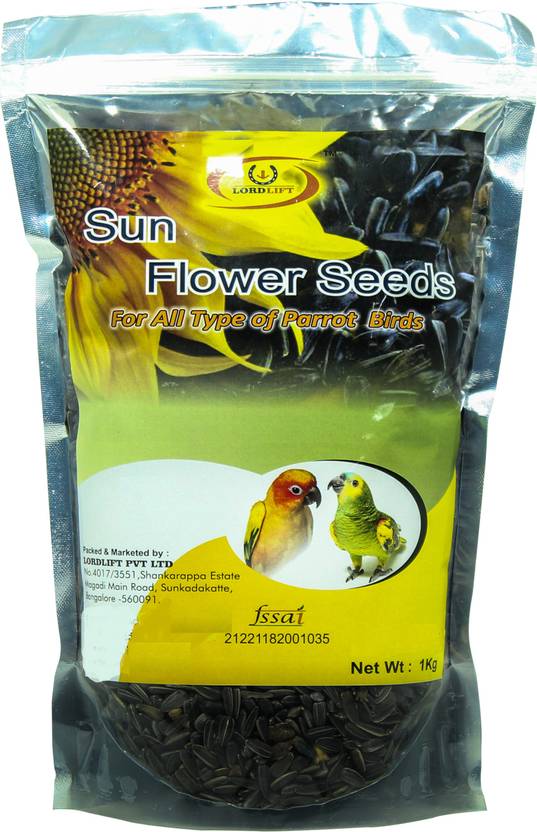 LORDLIFT Sunflower Seed Select, Fortified with Spirulina & Cuttlefish