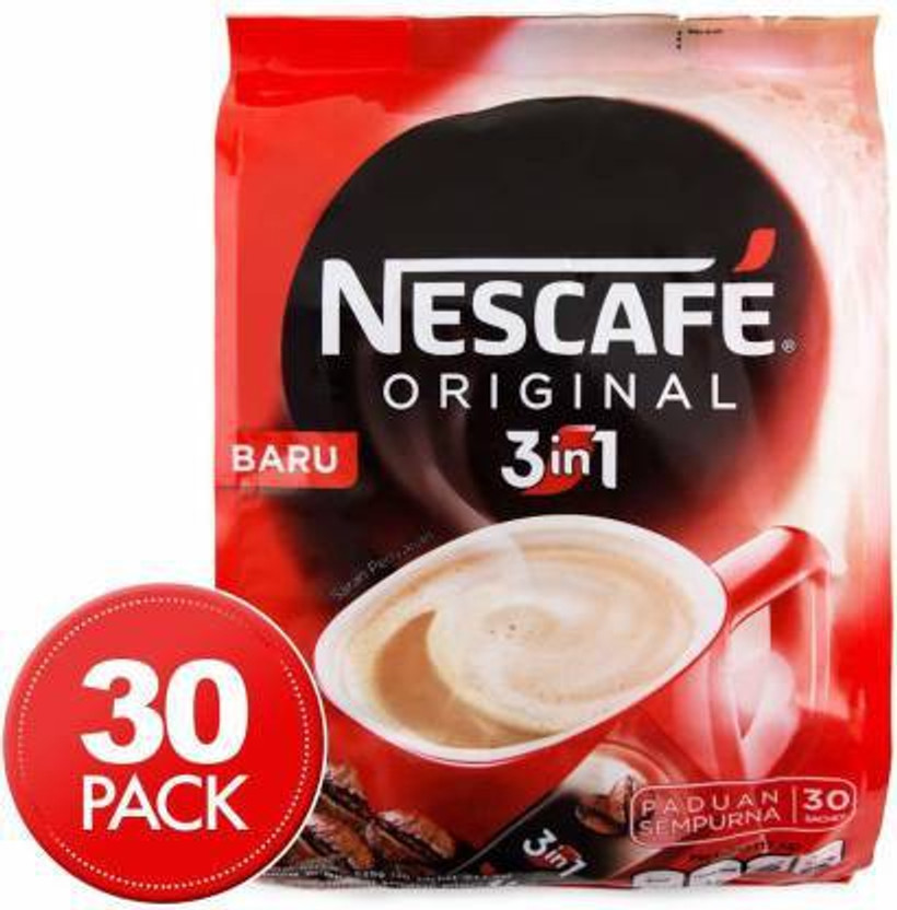 Nescafe Nescafe 3IN1 ORIGNAL IMPORTED COFFE Instant Coffee(525 g) - Flipkart Deal