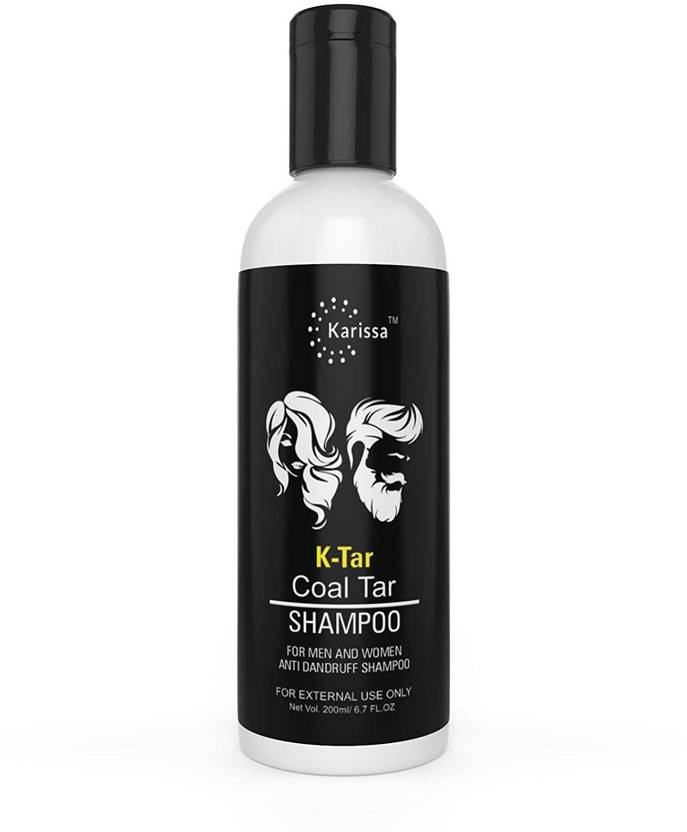 karissa K TAR Coal Tar shampoo 200ml Anti dandruff Shampoo Coal tar
