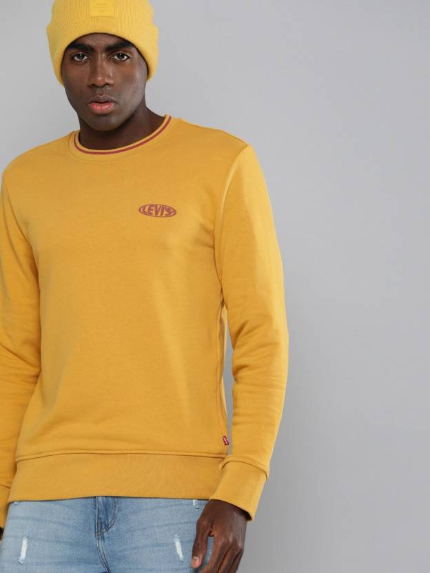 LEVI'S Full Sleeve Embroidered Men Sweatshirt - Buy LEVI'S Full Sleeve  Embroidered Men Sweatshirt Online at Best Prices in India 
