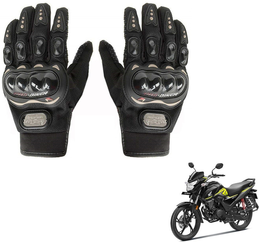 AuTO ADDiCT Bike / Motorcycle Riding Gloves (Black,XL) For Honda SP125 Riding Gloves(Black)
