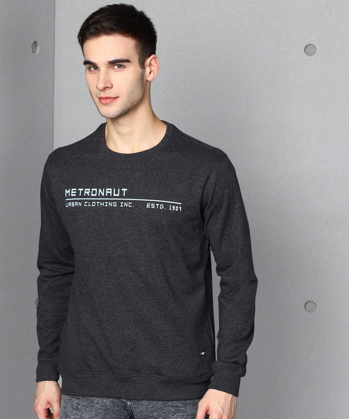 Full Sleeve Printed Men Sweatshirt 