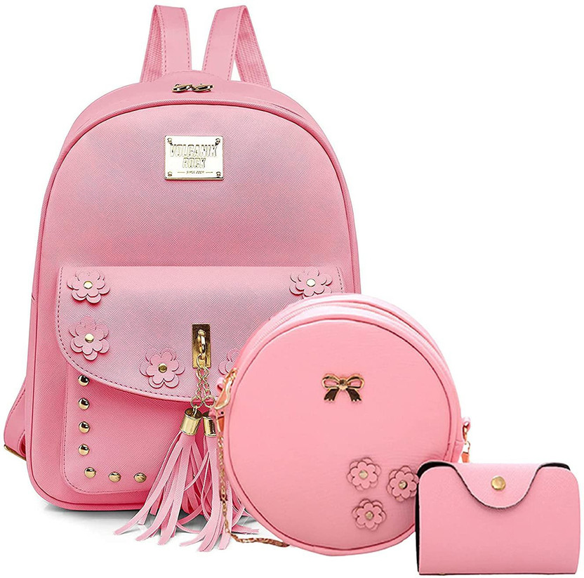 Mini Leather Backpack sling \u0026 pouch set