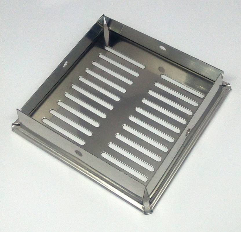 Mayan SS Kitchen Air Ventilation Jali (2Pcs) 4 inch Externally Braced