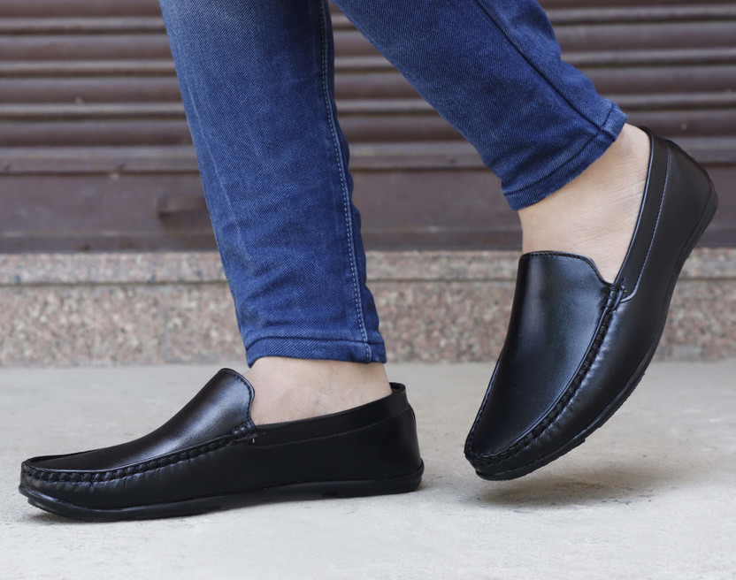 Kavsun Black Casual Loafers Loafers For 