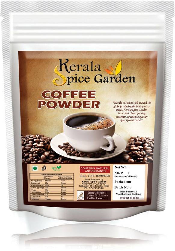 Kerala Spice Garden Traditional Kerala Coffee Powder Roast & Ground