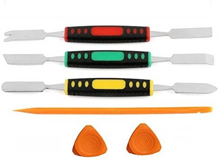 MyJerry 3 Dual End Metal Spudgers Prying, Fibre ESD Spudger Pry Stick