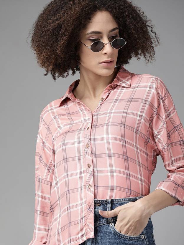 casual shirts for womens flipkart
