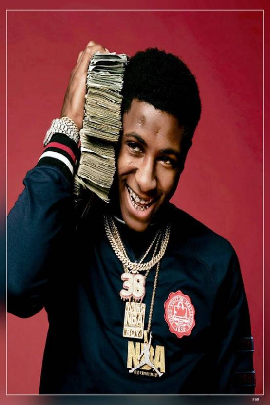 Nba Youngboy Rapper Matte Finish Poster Paper Print - Personalities ...