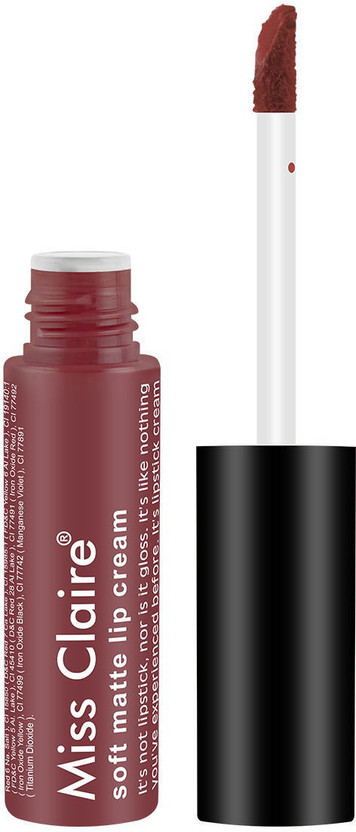 Miss Claire Soft Matte Lipcream , Lipstick, light weight, long lasting - 58 6.5gm(58, 6.5 g)