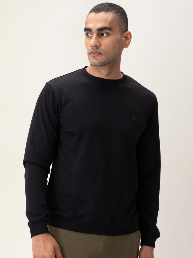 Full Sleeve Solid Men Sweatshirt 