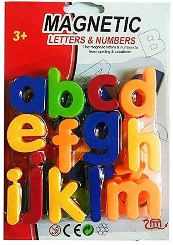 Ambivert Lower Case Alphabets A-Z Magnetic Letters for Kids - ABCD Fun ...