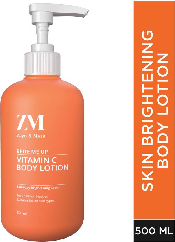 ZM Zayn & Myza Vitamin C Body Lotion, Glow Reviving & Skin Brightening